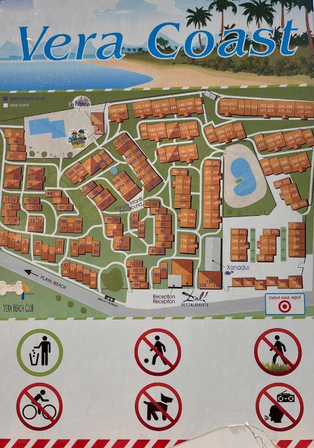 Apartamento Soleado Vera Costa, 200 M De La Playa Playas de Vera Екстериор снимка